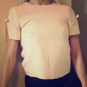 MIU MIU Prada peach colored top. Italian size 40